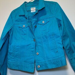 Old Navy Vibrant Blue Denim Jacket